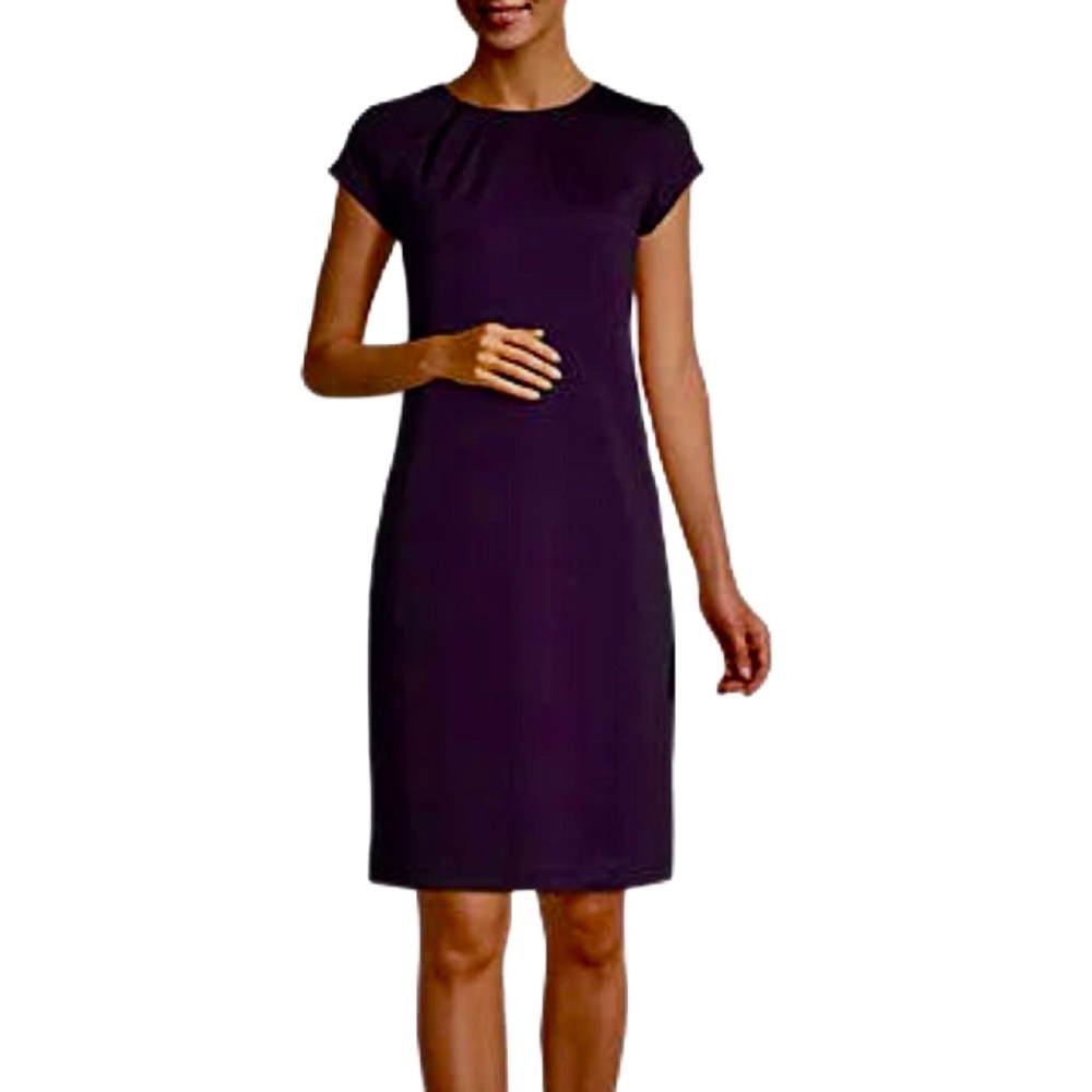 Lands End Short Sleeve Ponte Dress, Size 22, worn once for two hours.
